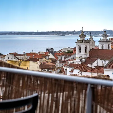 Alfama Terrace 360º - Private Terrace With Exceptional River View With A/c! Apartament *