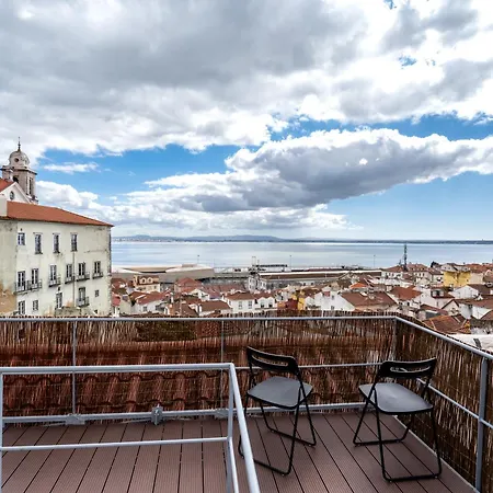 Alfama Terrace 360º - Private Terrace With Exceptional River View With A/c!